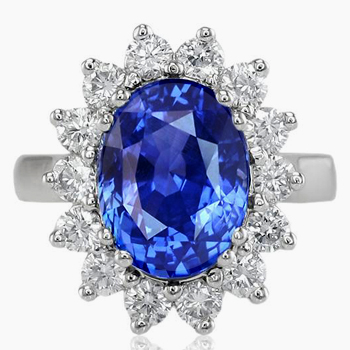 Sapphire Accented